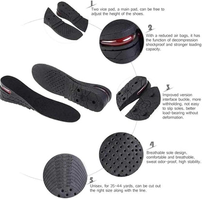 ElevateStep - Adjustable Height Boosting Insoles for All-Day Comfort