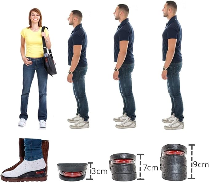 ElevateStep - Adjustable Height Boosting Insoles for All-Day Comfort