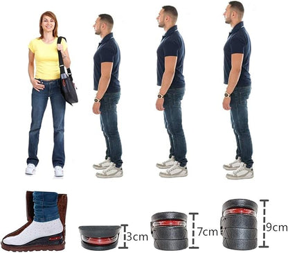 ElevateStep - Adjustable Height Boosting Insoles for All-Day Comfort