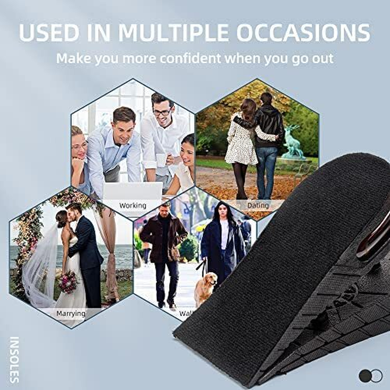 ElevateStep - Adjustable Height Boosting Insoles for All-Day Comfort